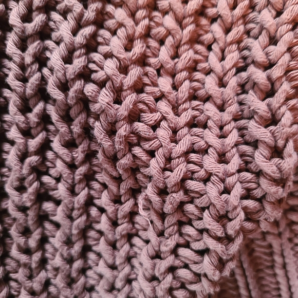 Cozy Brown Knit Sweater - Picture 3 of 6